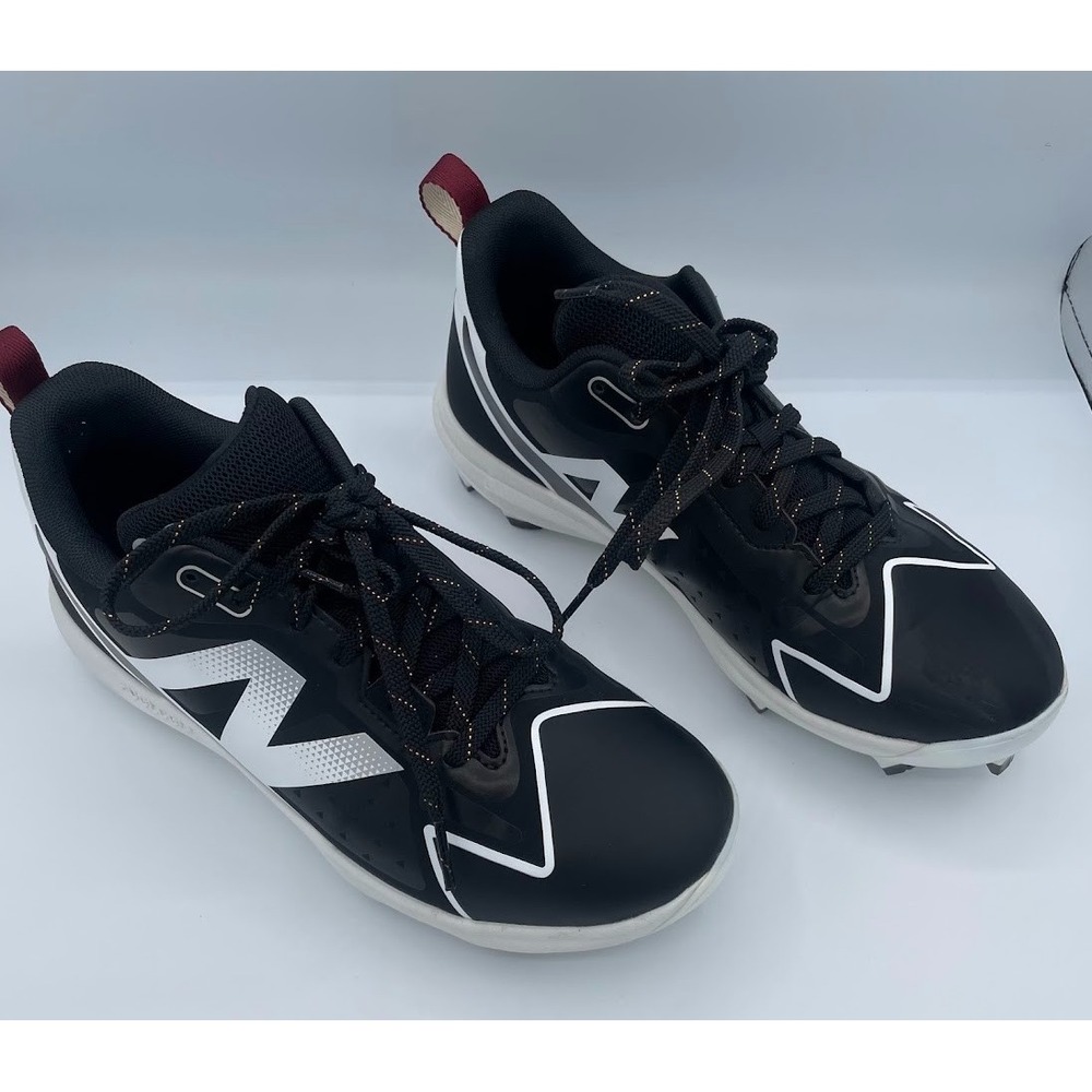 New Balance FuelCell Romero Duo Molded Baseball Cleats Black White Kids Size 7US